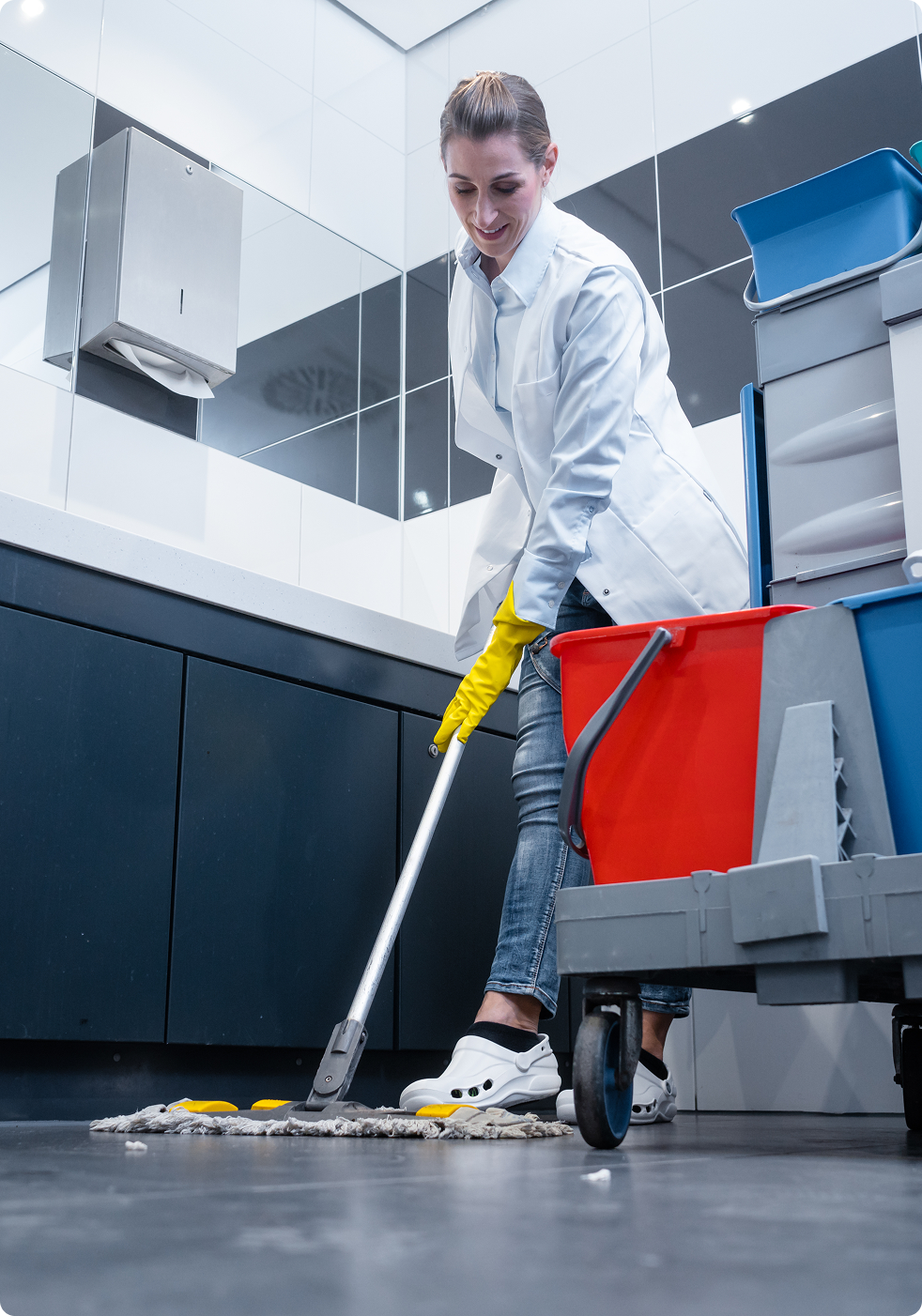 Restroom Cleaning And Sanitization