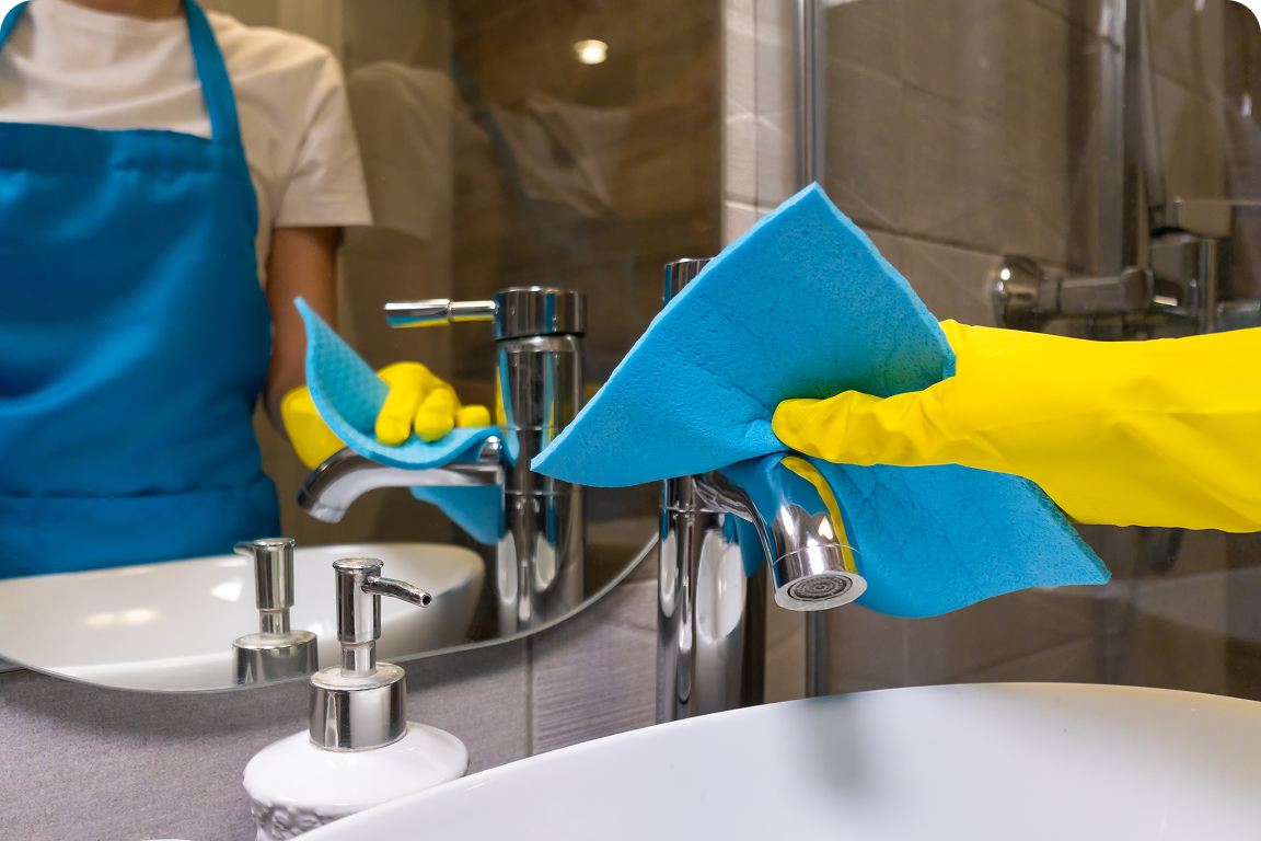 Restroom Cleaning